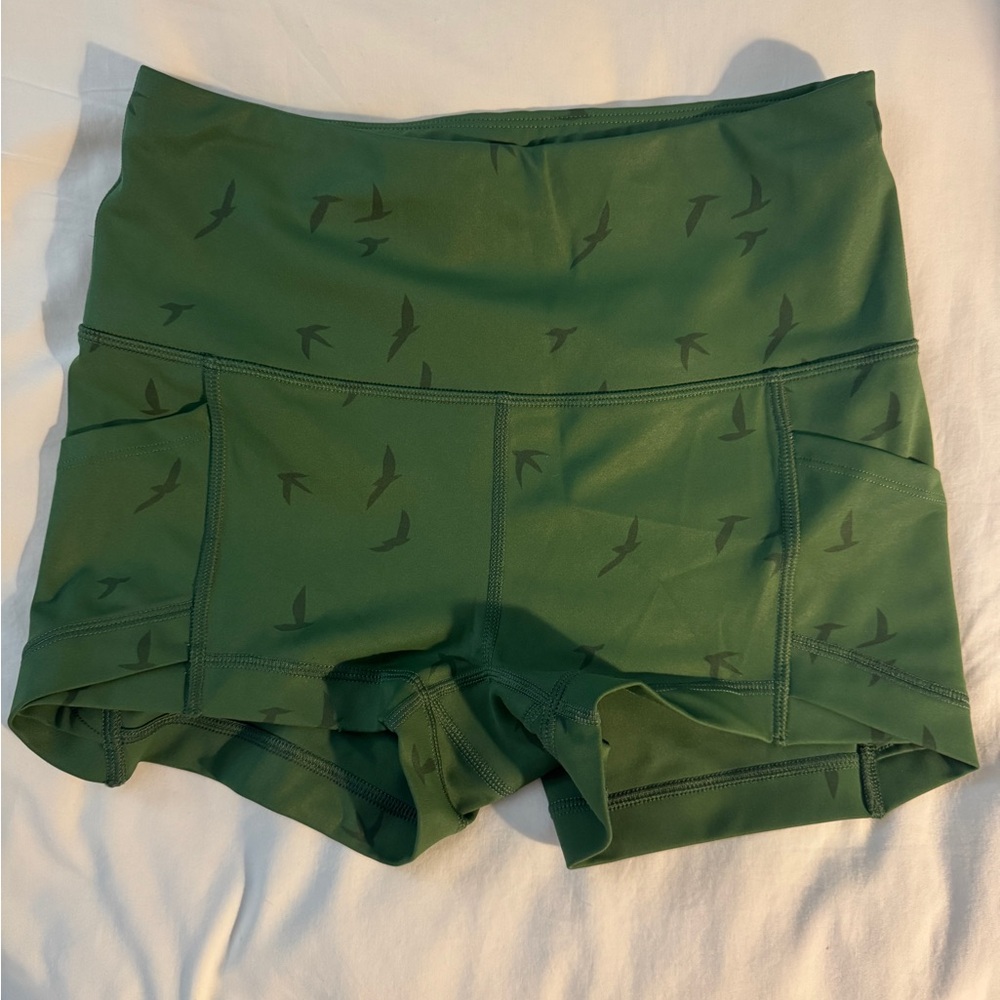 Oiselle Dart Mini Shorts Size 2